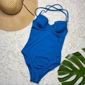 J. Crew NWOT Underwire One Piece Swimsuit